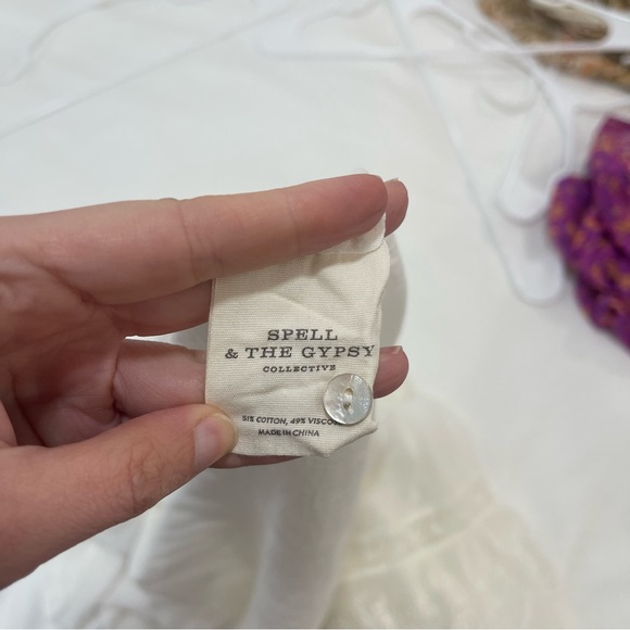 SOLD// Spell and the Gypsy Ella Lace Blouse - Picture 11 of 12